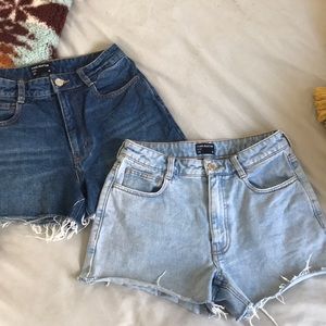Lot of 2 Frank & Oak shorts